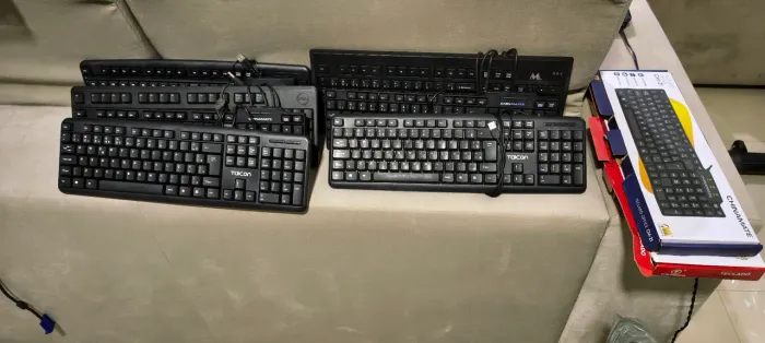 Vendo lote de 9x teclados e 13x Mouses
