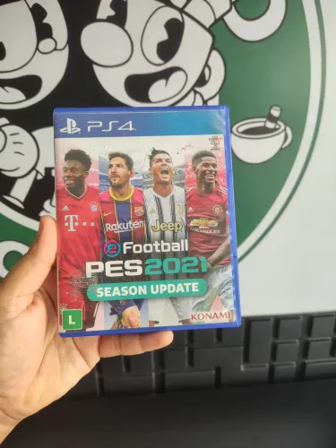 PES 2021 PS4 midia física
