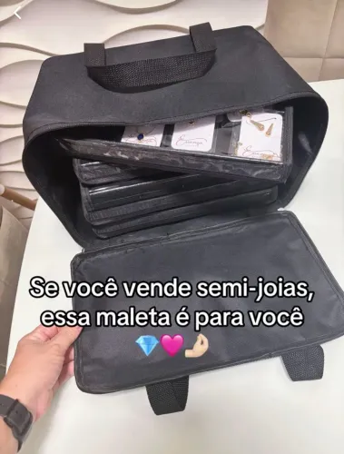 Maleta de semi joias revenda