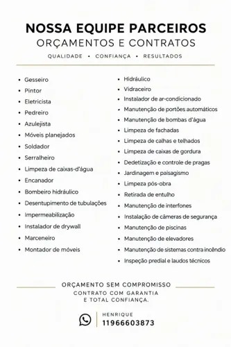 Serviços gerais