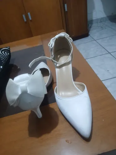 Sapato noiva ou pode ser para solteiras