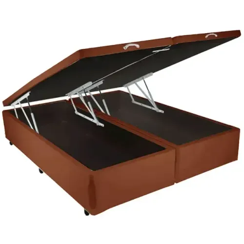 Base Box Queen Baú - Entrega Rápida 
