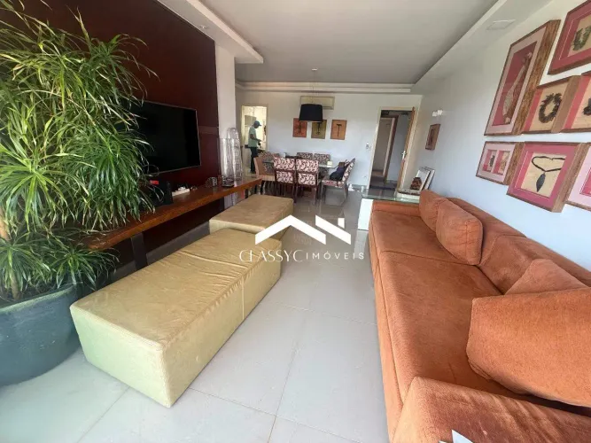 Apartamento mobiliado em Copacabana, Uberlândia 126 m², 3 quartos, varanda com vista.