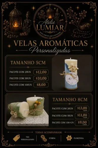 Velas aromaticas 