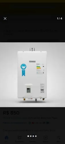 Junker aquecedor a gas GLP