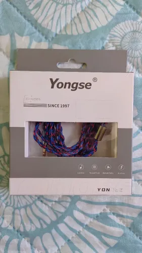 Cabo IEM Yongse Spidey 3,5mm MMCX