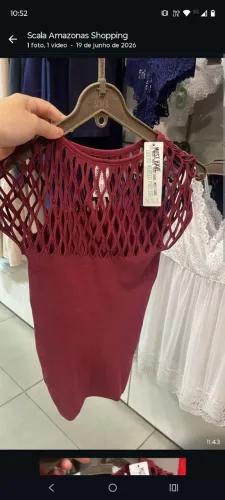 Blusa da Scala em estoque no desapego Tam único