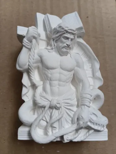 Imagem de Gesso (Jesus) 6x9cm aproxiamado