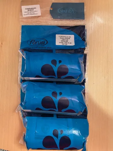 Kit 3 velas Filtro de torneira Carvão Ativado Forusi