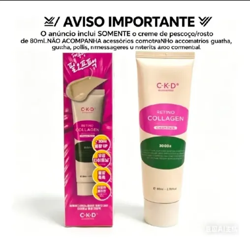 Clarité Ckd Retino Collagen Cuidados Faciais Mascara Facial Mista Noite