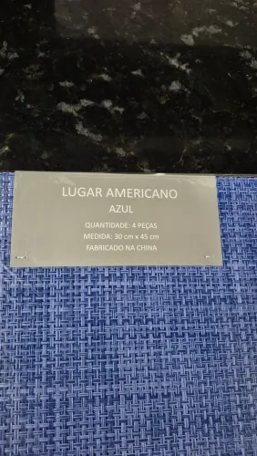 Kit de jogos americano para mesa