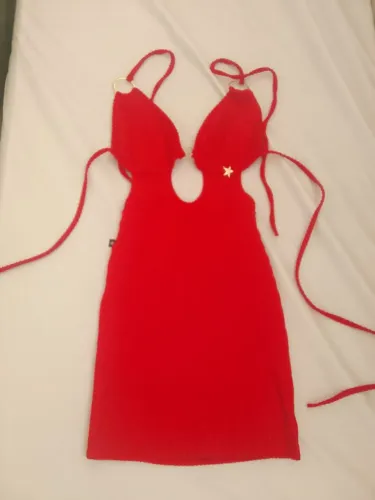 Vestido canelado