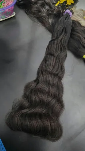 CABELO HUMANO LEGÍTIMO 65CM! ALTA QUALIDADE! 