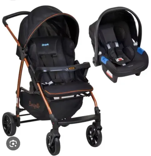 Carrinho de bebê +bebe conforto