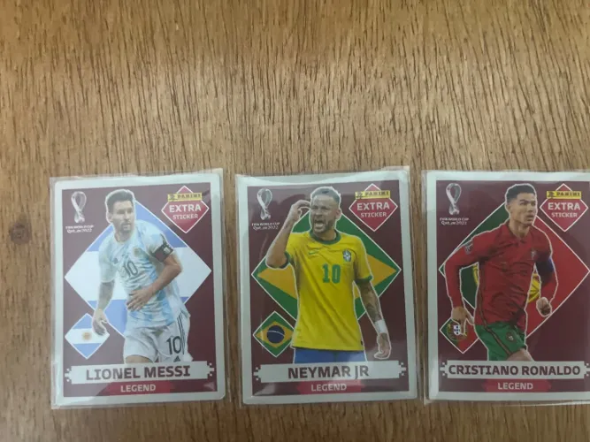 Legend do neyamr e messi e cr7 bordo copa 2022
