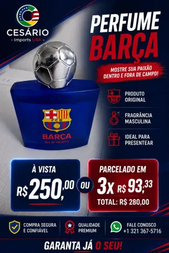 Perfume BARÇA - Importado