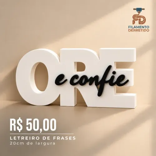Letreiro de mesa personalizado, modele do seu jeito, letreiro, decoração para casa