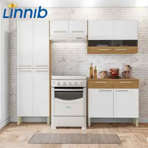KIT COZINHA NALA C/BALCÃO PAGAMENTO SOMENTE NA ENTREGA CORRA PARA LINNIB MÓVEIS E ELETRO