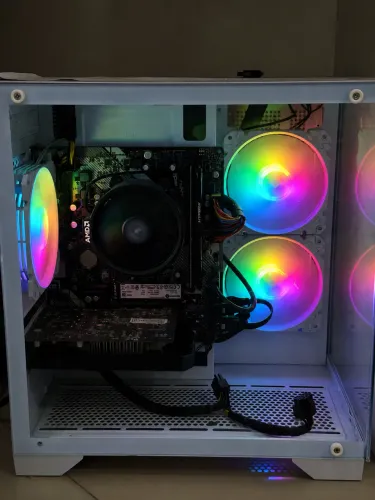 PC Gamer Completo Ryzen 5 5500 + GTX 1050 Ti | 32GB RAM | 1,7TB
