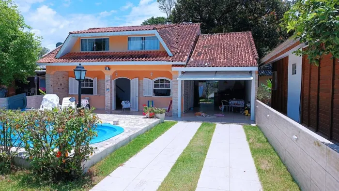 Confortável casa na praia