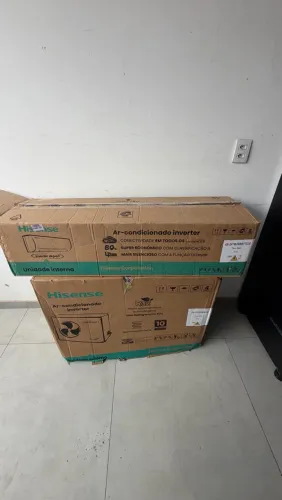 Ar condicionado Split 24 mil btus Hisense 220v inverte 
