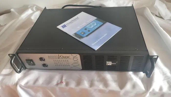 Potência profissional machine wvox A6000,3000 reais 