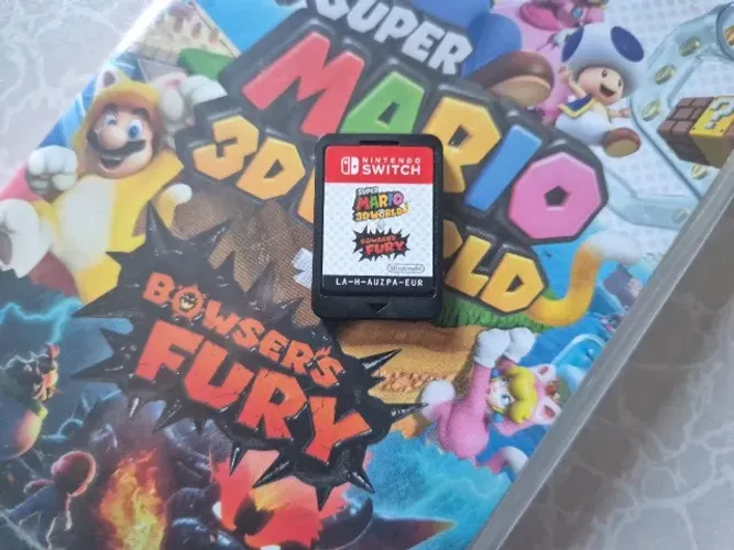 Jogos Super Mario 3D World + Bowser's Fury de Switch
