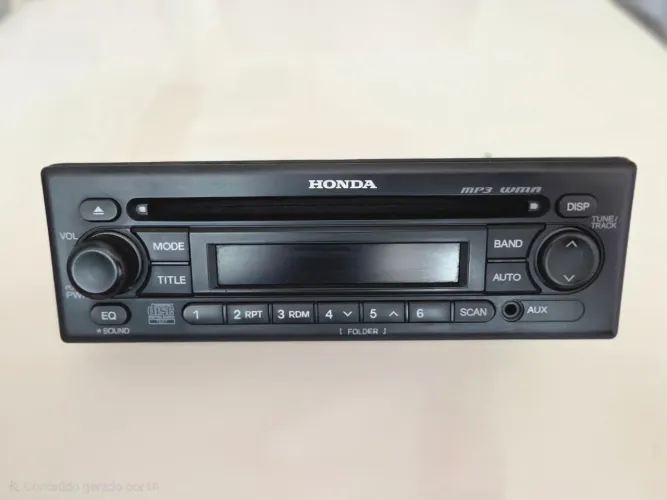 Rádio Aparelho Som Mp3 Cd Player Honda Fit