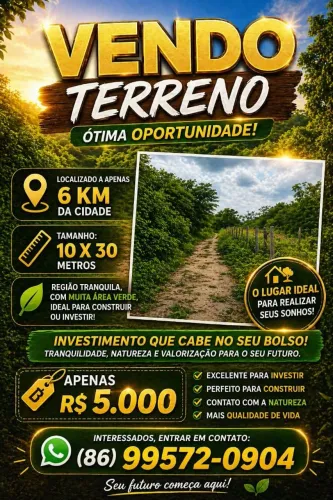 Terreno 10x30