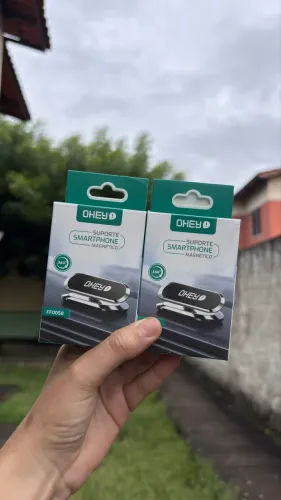 Suporte de Celular para Carro Magnetico para Painel  Todo de Aço 
