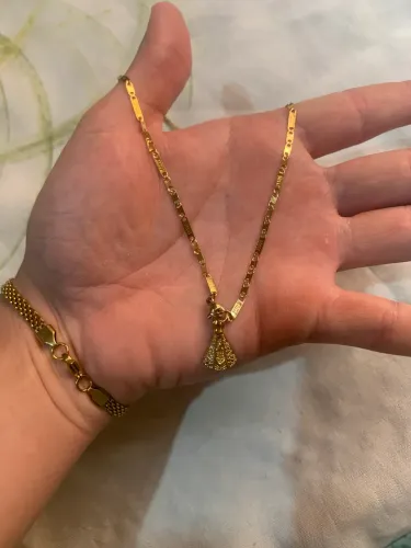 Colar + pingente nossa senhora