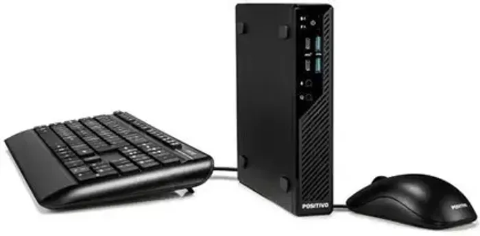 Mini PC C6300 i3-10100 8GB DDR4 256GB NVMe Positivo Similar Dell
