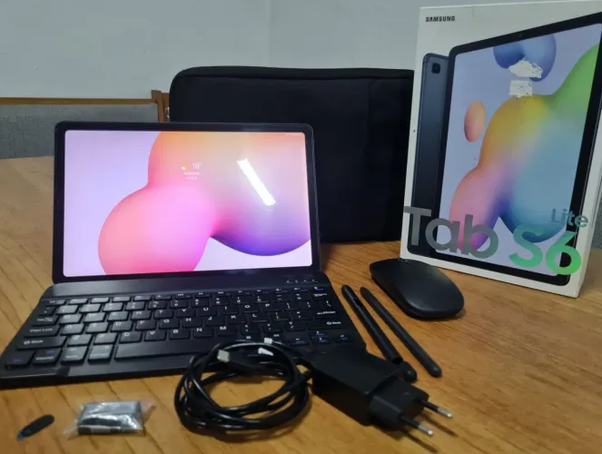 Tablet Galaxy Tab S6 Lite +10 acessórios