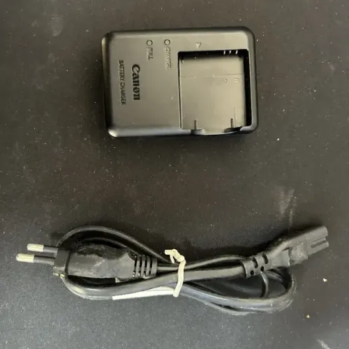 Carregador Canon CB-2LAE para Bateria NB-8L com Cabo