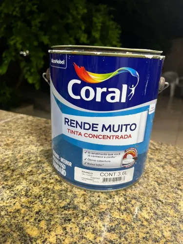 Vendo TINTA BRANCA - Marca CORAL