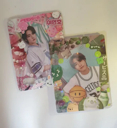 KPOP TOPLOADER decorado + photocard | STRAY KIDS | MINSUNG | LEE KNOW | HAN |