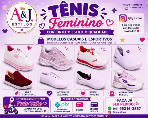 TÊNIS FEM/MAS