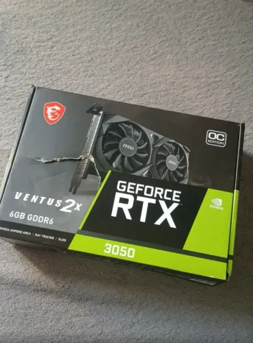 Placa de Vídeo RTX 3050 MSI 6GB GDDR6