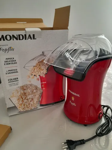 Pipoqueira Popflix, Mondial, Vermelho, 1200W, 220V