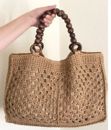 Bolsas de crochê