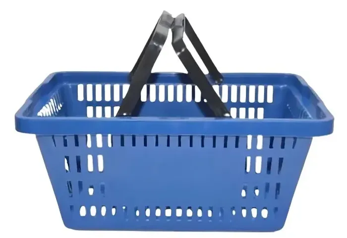 Cesta Plástica de supermercado Keiko Cm13G 13 Litros Azul