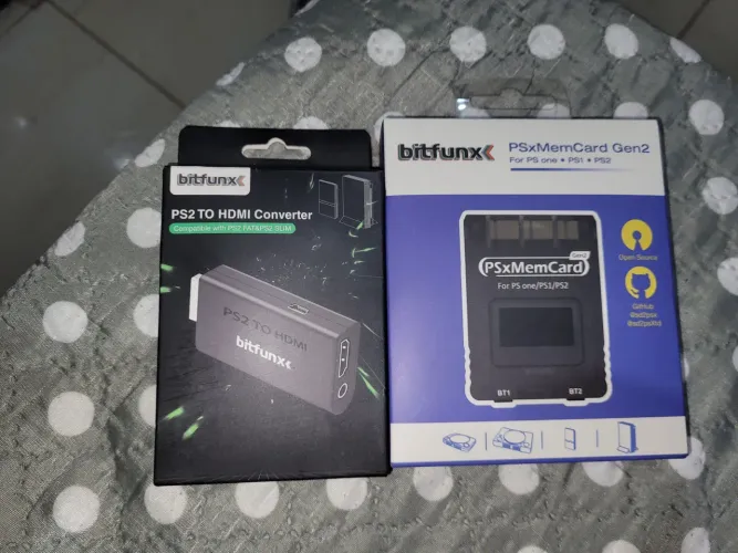 Bitfunx ps2 to hdmi e psxmemcard gen2