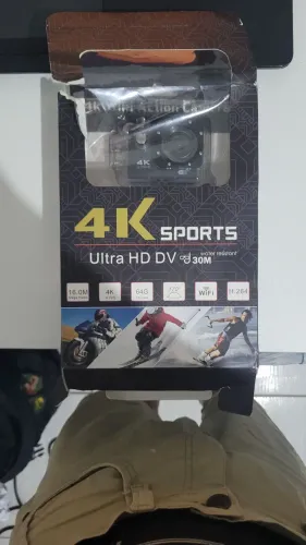 Camera Prova D'agua 4k Ação Sports Filmadora 