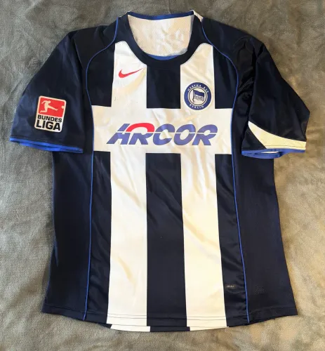 Camisa Hertha Berlin 2004 - De jogo - Gilberto