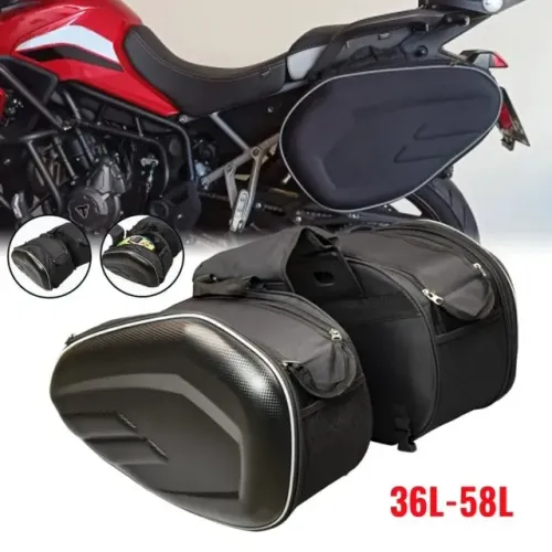 Bolsa Alforge Bauleto Moto Par Lateral 58 Litros Universal