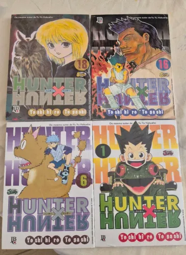 Mangás Hunter X Hunter novos e lacrados