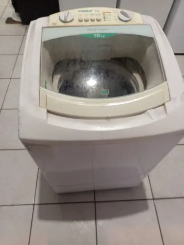 Máquina de lavar Consul Maré super 10kg cesto inox