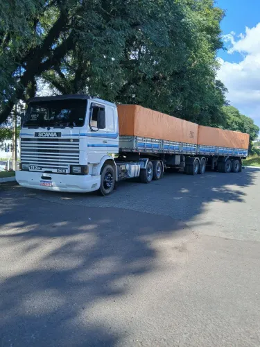 Scania 113H frontal ano 97 bitren randon