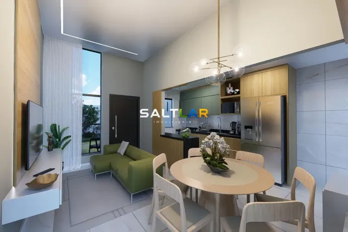 CASA PLANA NO EUSÉBIO - 72,79M2 , 2 suítes