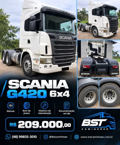 Scania G420 6x4 Abaixo da Fipe